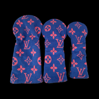 LV TOWEL WOOD HEADCOVERS - BLUE