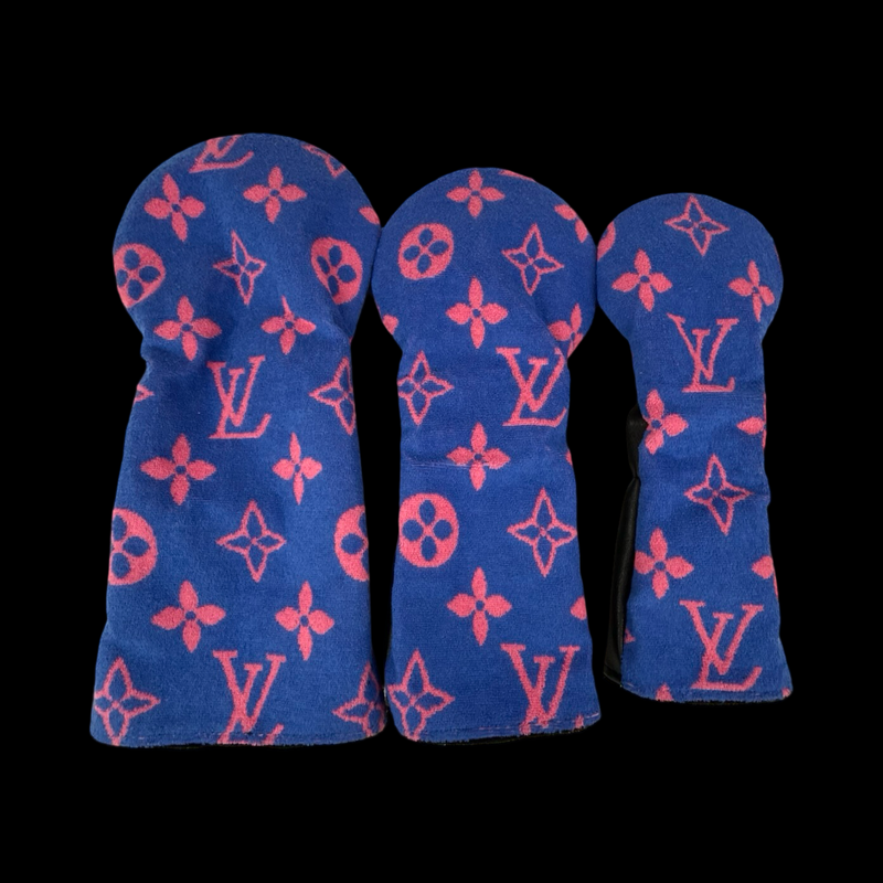 LV TOWEL WOOD HEADCOVERS - BLUE