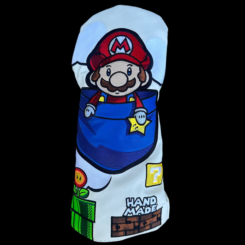 Handmade Super Mario Headcovers - White Version