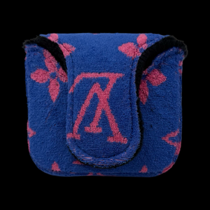 LV TOWEL PUTTER HEADCOVER - MALLET - BLUE