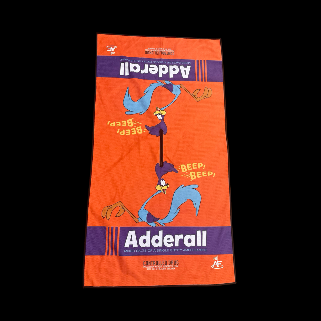 ROAD RUNNER - ADDERALL LARGE TOWEL