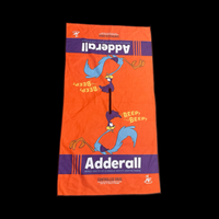 ROAD RUNNER - ADDERALL LARGE TOWEL
