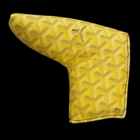 GOYARD PUTTER HEADCOVER - YELLOW