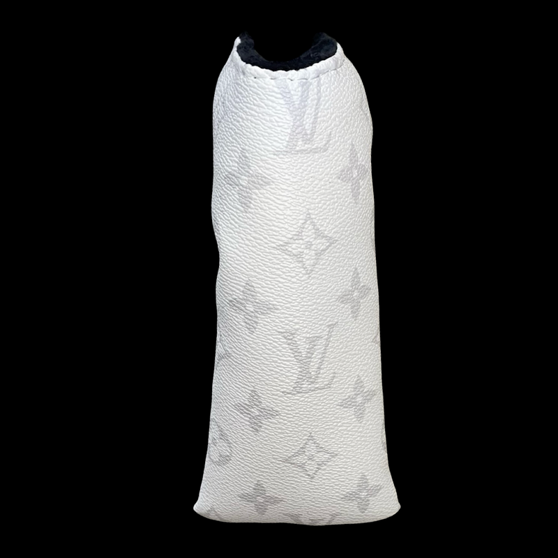 LV BLADE PUTTER HEADCOVER - WHITE