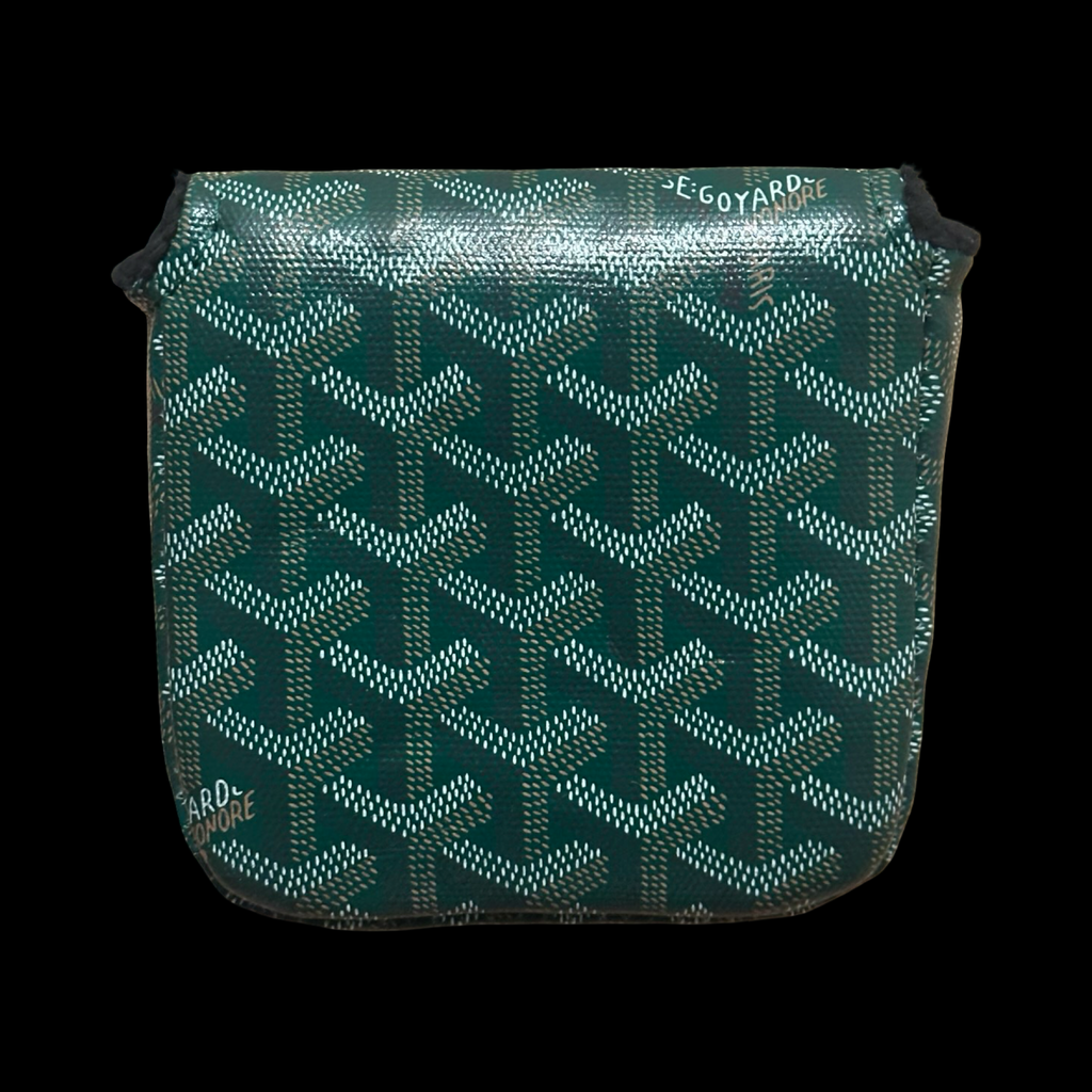 GOYARD CENTER SHAFT MALLET PUTTER HEADCOVER - GREEN