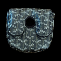 DF3 CENTER SHAFT MALLET PUTTER HEADCOVER - BLACK GOYARD