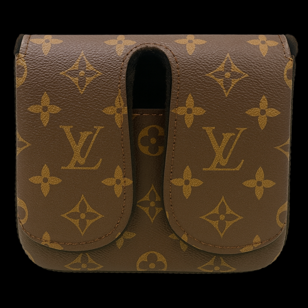 CENTER SHAFT MALLET PUTTER HEADCOVER - BROWN LV