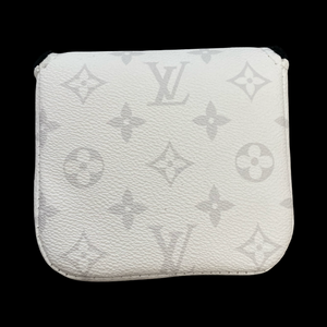LV MALLET PUTTER HEADCOVER - WHITE