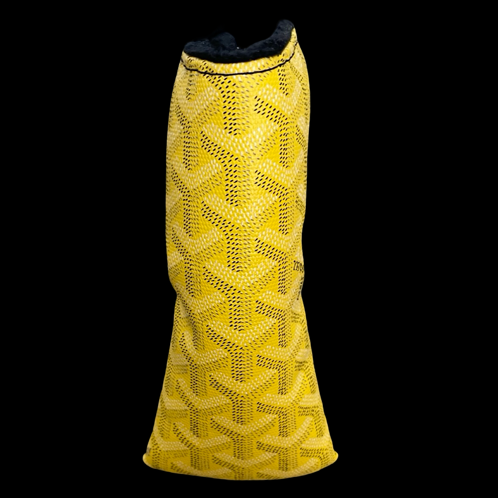 GOYARD PUTTER HEADCOVER - YELLOW