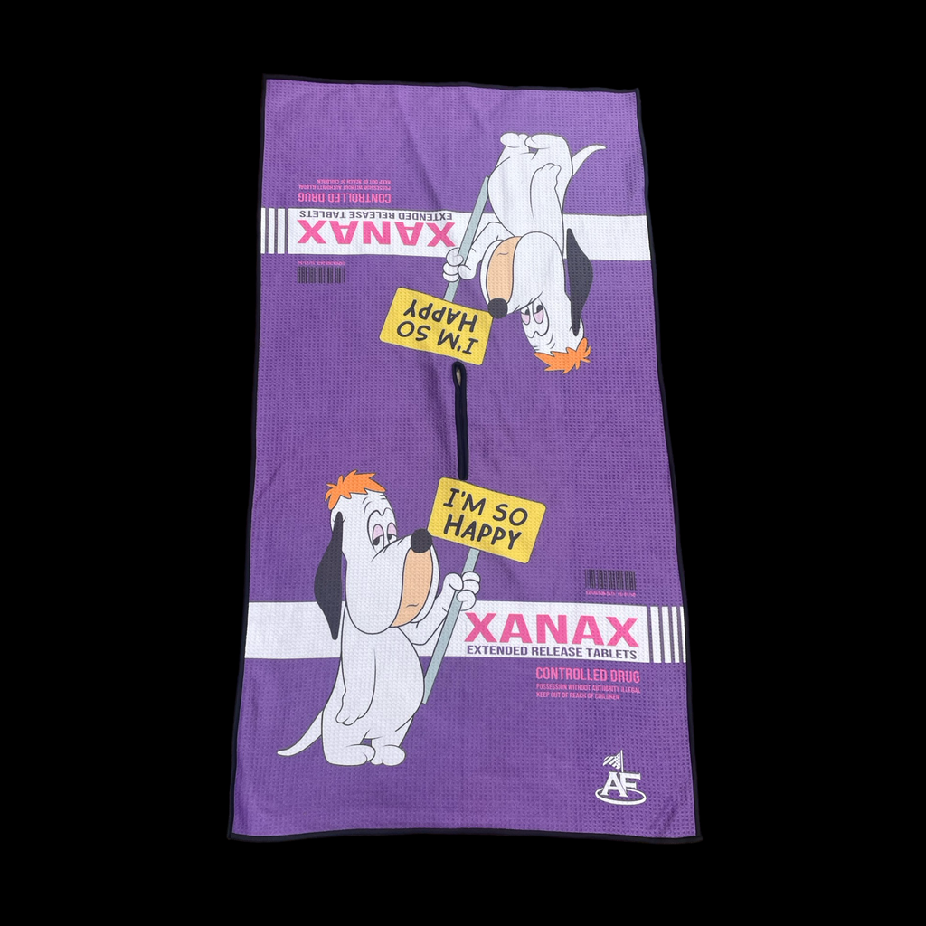 DROOPY XANAX LARGE TOWEL