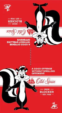 PEPE LE PEW - OLD SPICE LARGE TOWEL