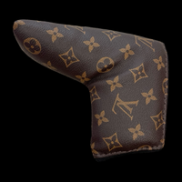 LV BLADE PUTTER HEADCOVER - BROWN