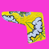 4/20 “WEEDMAN” Limited Edition Putter Headcover -Blade - 1/1 yellow