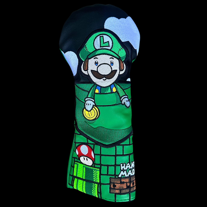Handmade Super Mario Headcover Set - Black Version
