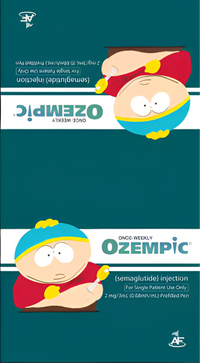 CARTMAN - OZEMPIC LARGE TOWEL