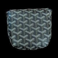 DF3 CENTER SHAFT MALLET PUTTER HEADCOVER - BLACK GOYARD