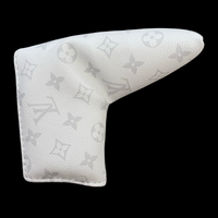 LV BLADE PUTTER HEADCOVER - WHITE