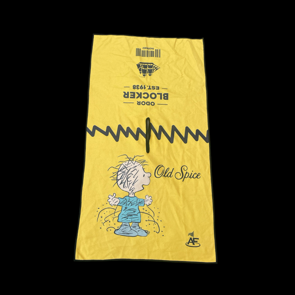 PEANUTS - OLD SPICE LARGE TOWEL
