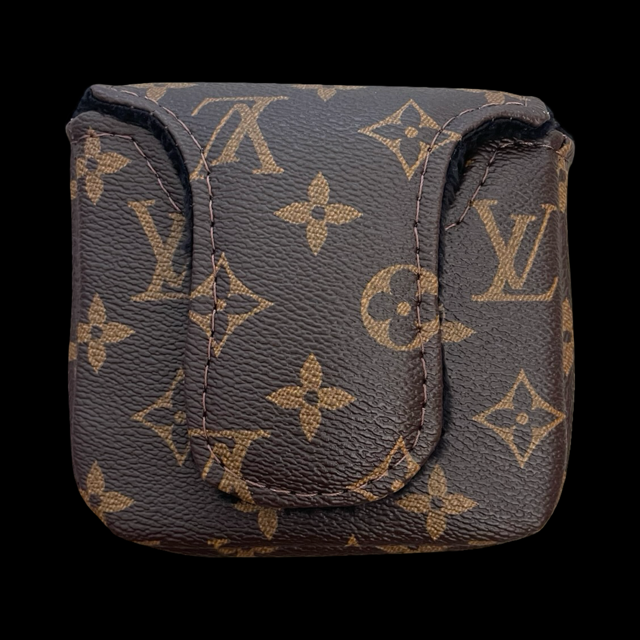 LV MALLET PUTTER HEADCOVER - BROWN – American Flatsticks LV MALLET PUTTER HEADCOVER - BROWN – American Flatsticks