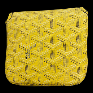 GOYARD CENTER SHAFT MALLET PUTTER HEADCOVER - YELLOW