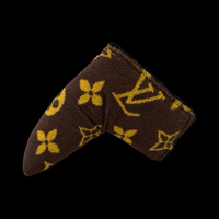 LV TOWEL PUTTER HEADCOVER - BLADE - BROWN