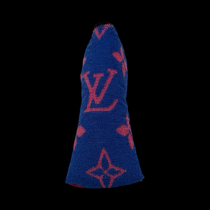 LV TOWEL PUTTER HEADCOVER - BLADE - BLUE