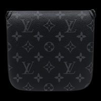 CENTER SHAFT MALLET PUTTER HEADCOVER - BLACK LV