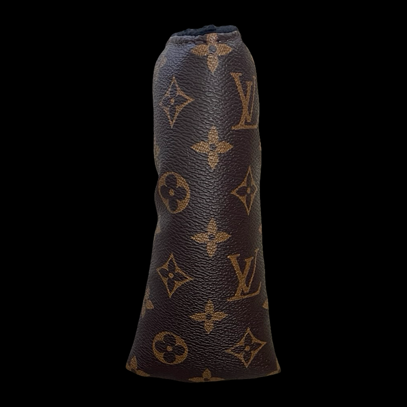 LV BLADE PUTTER HEADCOVER - BROWN