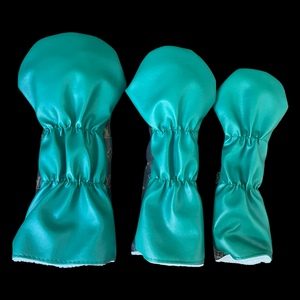 Brown / Green LV Wood Headcovers