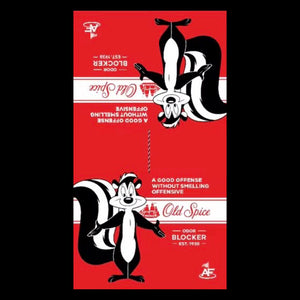 PEPE LE PEW - OLD SPICE LARGE TOWEL