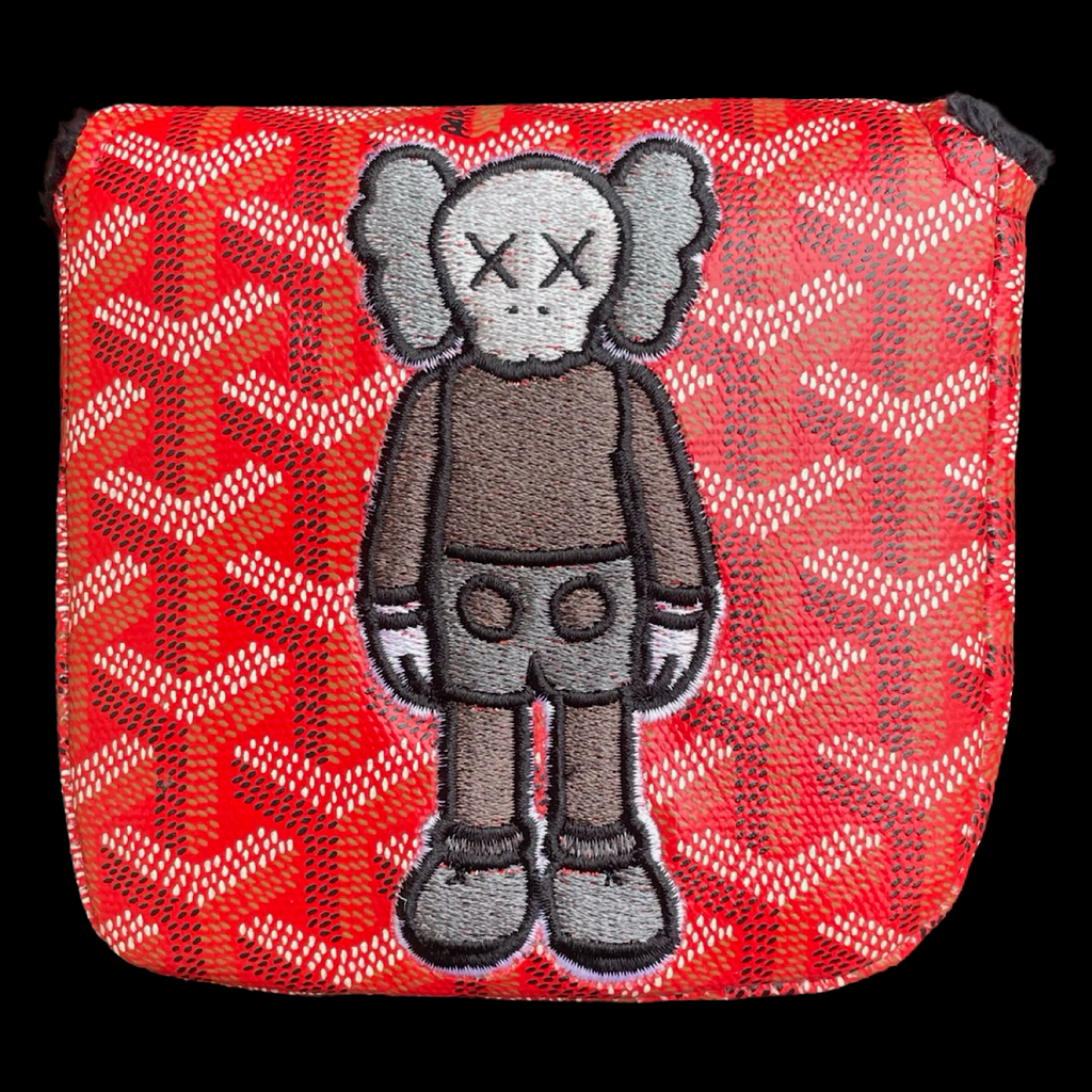 KAWS XX RED GOYARD HEADCOVERS - MALLET