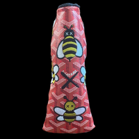 XX BEES Putter Headcover - Red Goyard