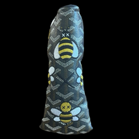 XX BEES Putter Headcover - Black Goyard