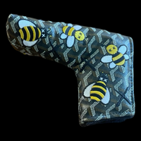 XX BEES Putter Headcover - Black Goyard