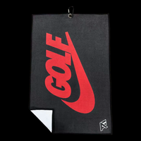 Shoebox Black Small Towel
