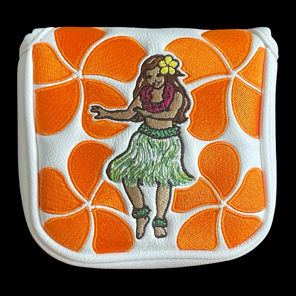 Hawiian Hula Mallet Putter Headcover