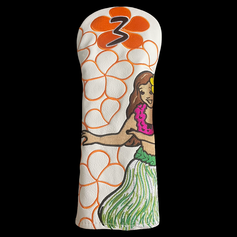 Hawaiian Hula Wood HEADCOVERS