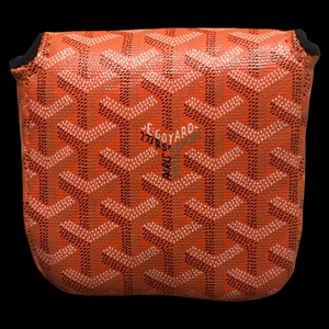 GOYARD CENTER SHAFT MALLET PUTTER HEADCOVER - ORANGE