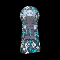 KAWS XX BLACK/TIFFANY PAINT DRIP LV HEADCOVERS