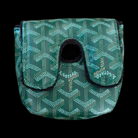 DF3 CENTER SHAFT MALLET PUTTER HEADCOVER - GREEN GOYARD
