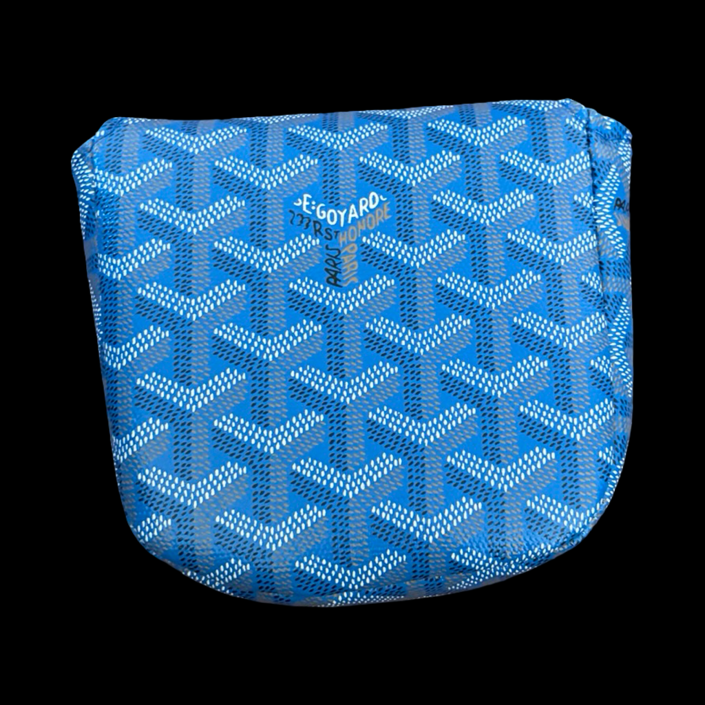 DF3 CENTER SHAFT MALLET PUTTER HEADCOVER - BLUE GOYARD