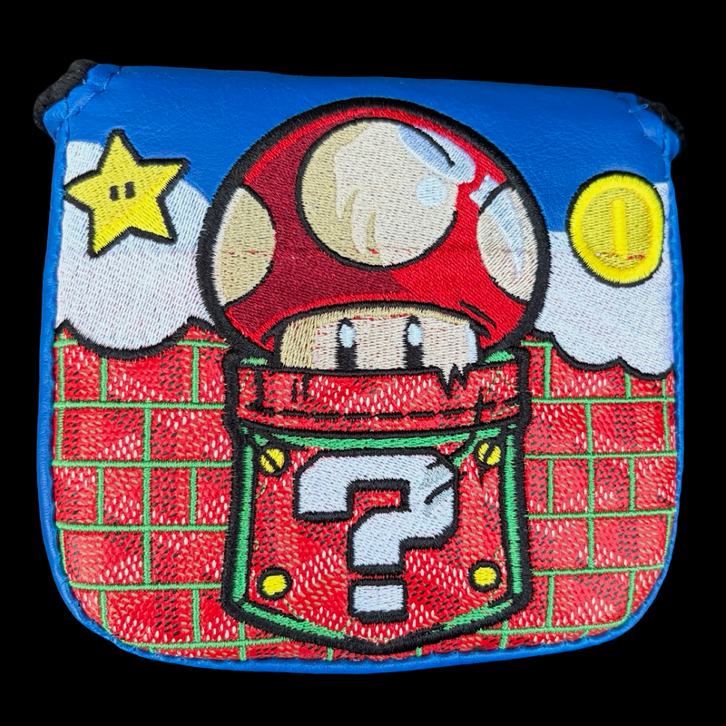 Handmade Super Mario Brothers Mushroom Mallet Headcover