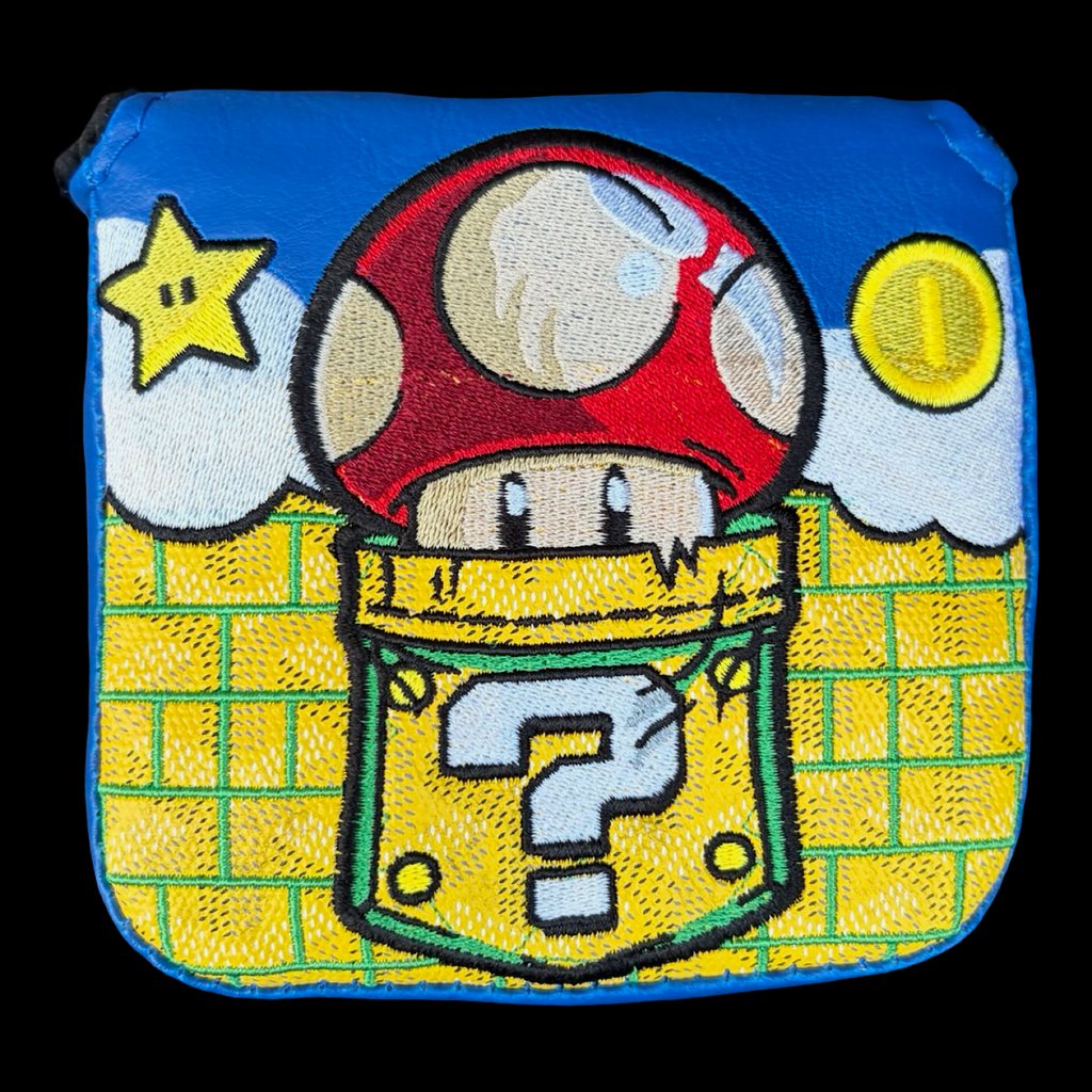 Handmade Super Mario Brothers Mushroom Mallet Headcover