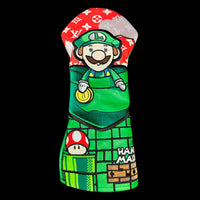 Super Mario Wood Headcover Set - Red LV