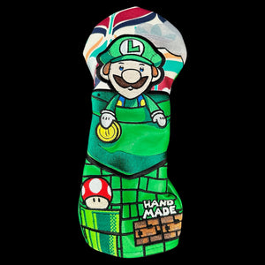 1/1 Super Mario Wood Headcover Set - Adidas Gucci