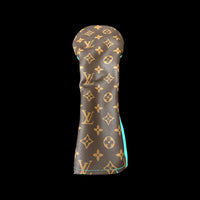 Brown / Tiffany LV Wood Headcovers