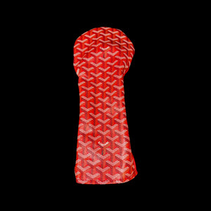 GOYARD WOOD HEADCOVERS - RED