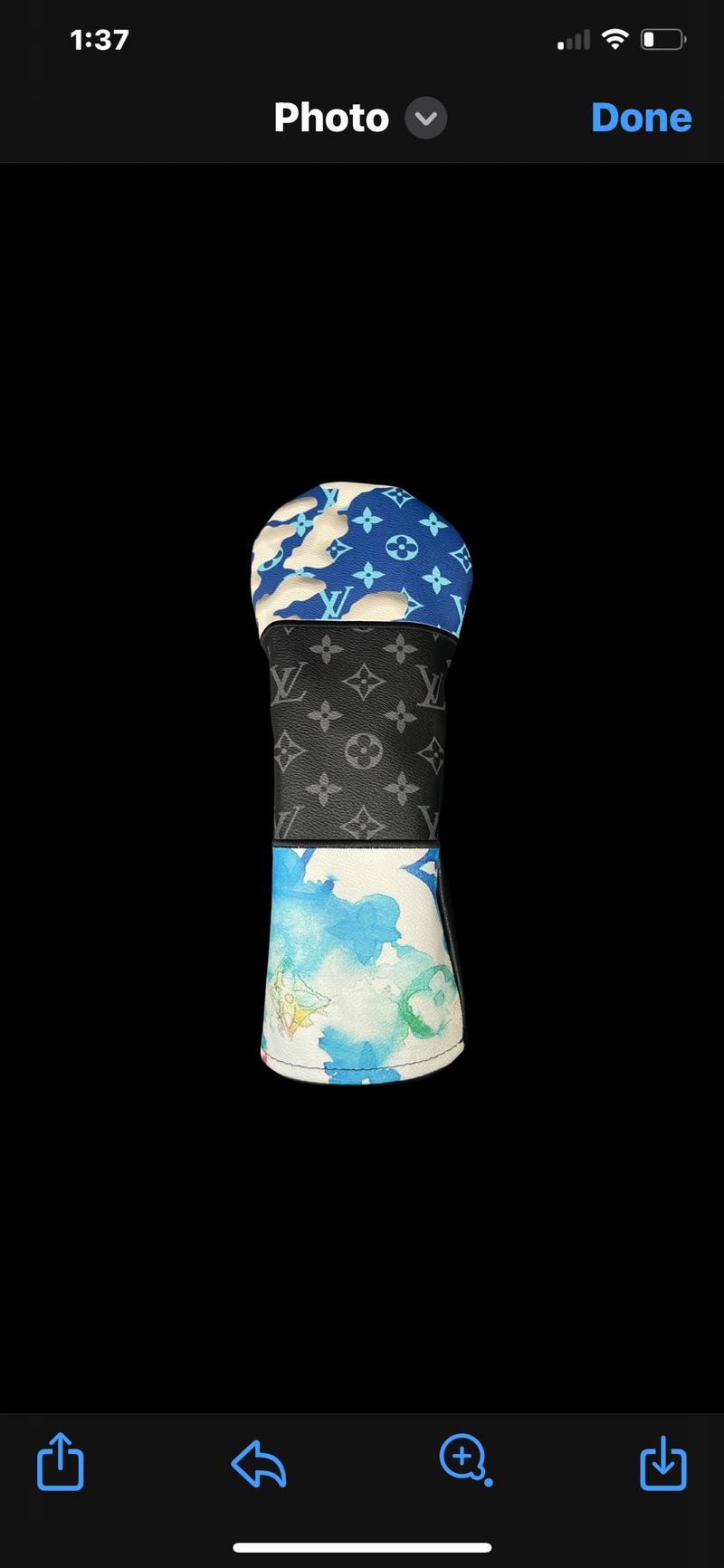 LV Patchwork Fairway Headcover