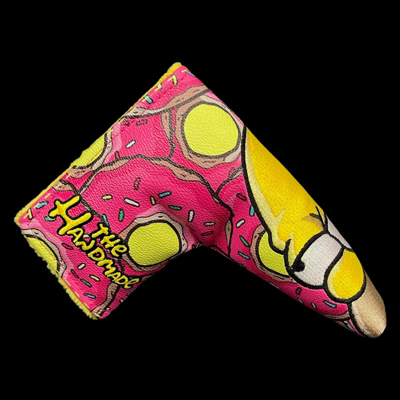 HANDMADE “D’OH” Homer Simpson Limited Edition Putter Headcover -Blade