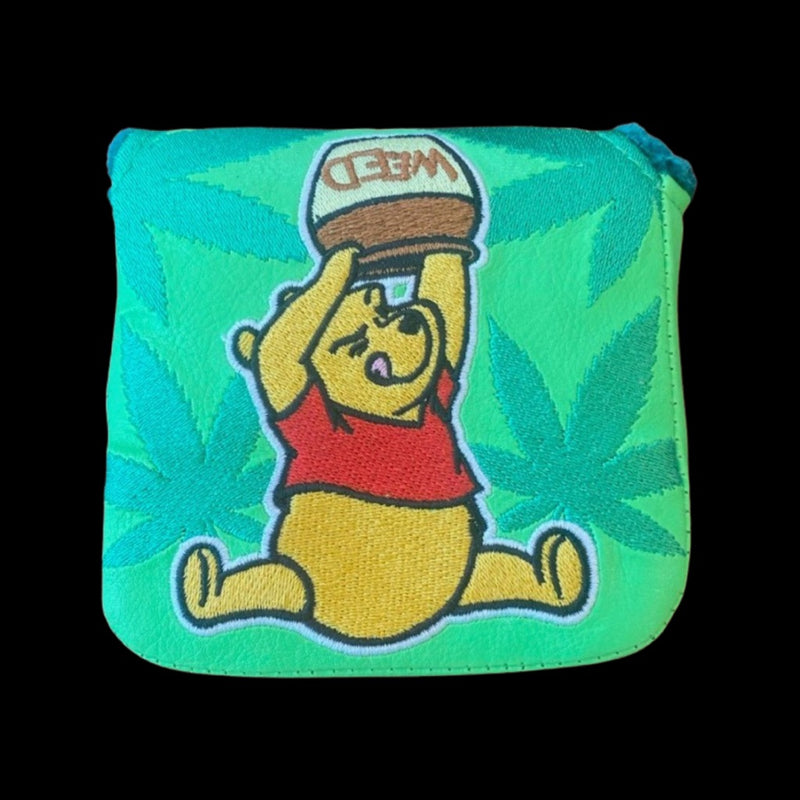 Throwback 4/20 “POOH” Limited Edition Putter Headcover - Mallet